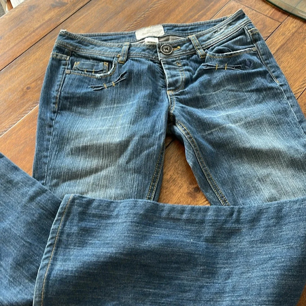 Reef Denim Jeans blue size 27 size 5 - Picture 15 of 16